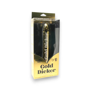 Naughty Bits Gold Dicker Vibe