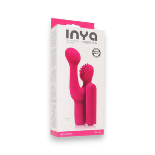 Inya Finger Fun Rechargeable Vibe - Pink