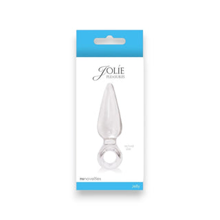 NS Novelties Jolie Pleasures Mini Butt Plug - Clear