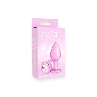 Rear Assets Medium Pink Anal Plug