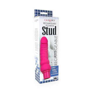 Power Stud Rechargeable Curvy Vibe in Pink