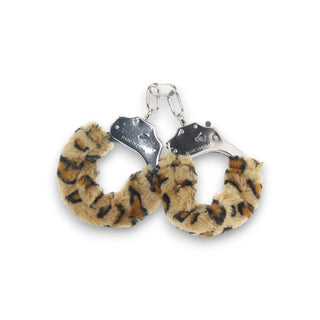 Blush Temptasia Beginner Fuzzy Cuffs - Leopard