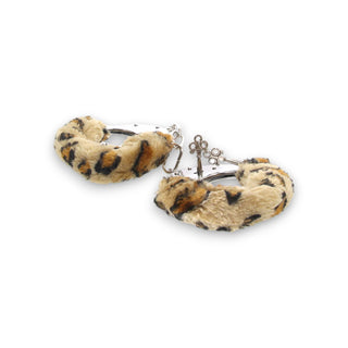 Blush Temptasia Beginner Fuzzy Cuffs - Leopard
