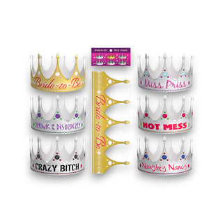 Bride-To-Be’s Party Crowns