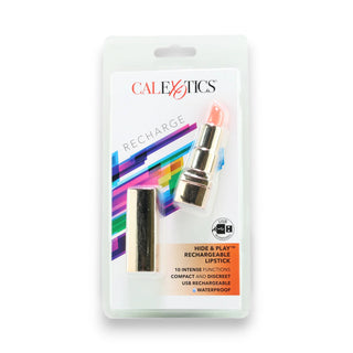 Cheeky Box Canada - Hide and Play Rechargeable Lipstick Vibe (Orange)