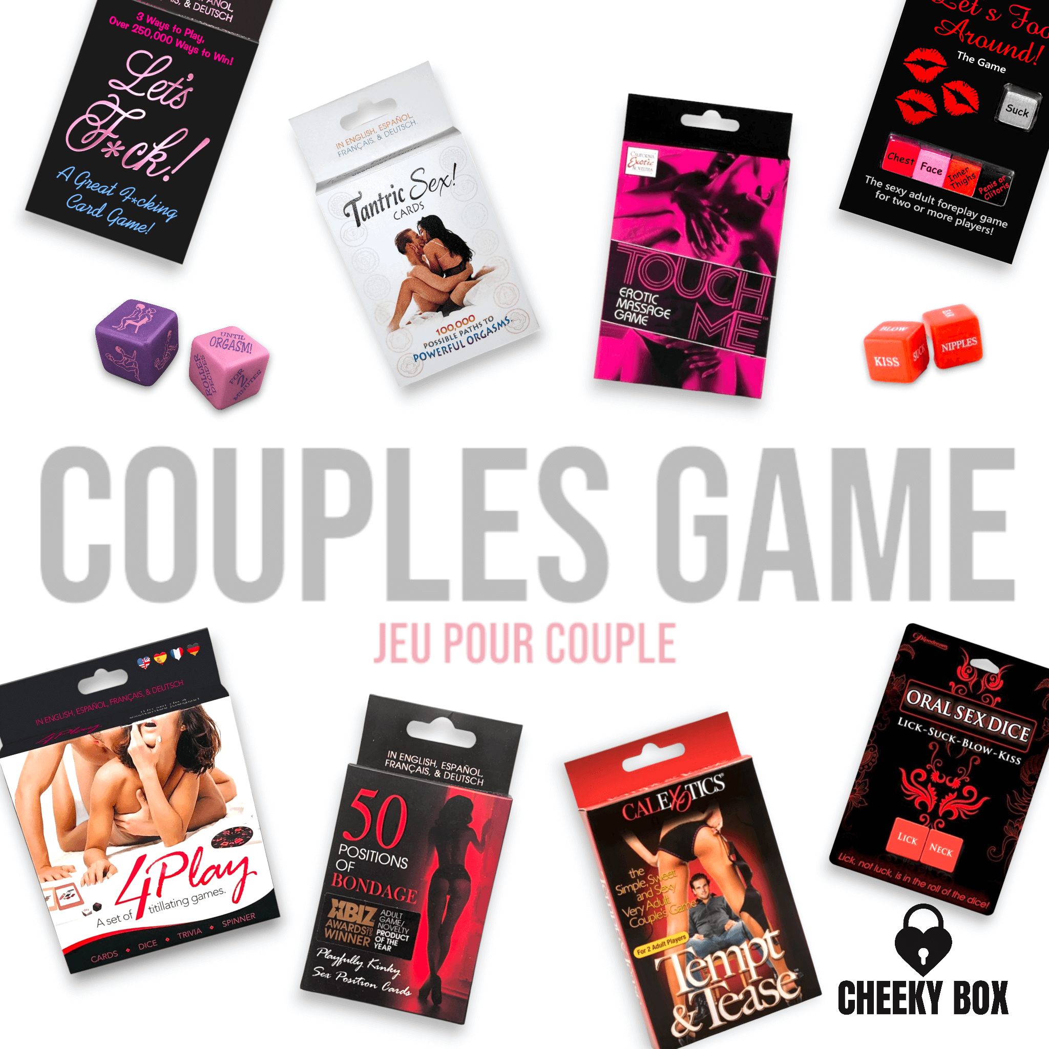 Cheeky Box Canada - The Romantic Mystery Adult Box for Couples