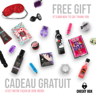 Cheeky Box Canada - Get a free gift in each box