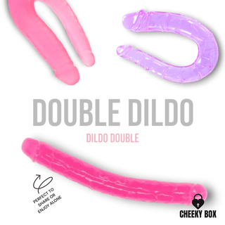 CHEEKY BOX CANADA - DOUBLE ENDED DILDO