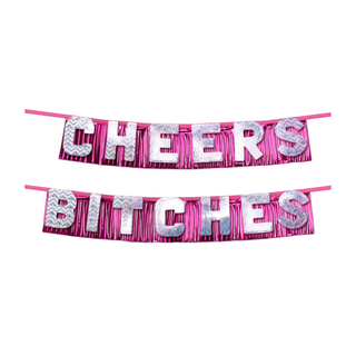 Cheeky Box Canada - Parties & Novelties - Cheers Bitches Party Banner