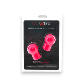 CalExotics Nipple Play Silicone Nipple Suckers - Pink