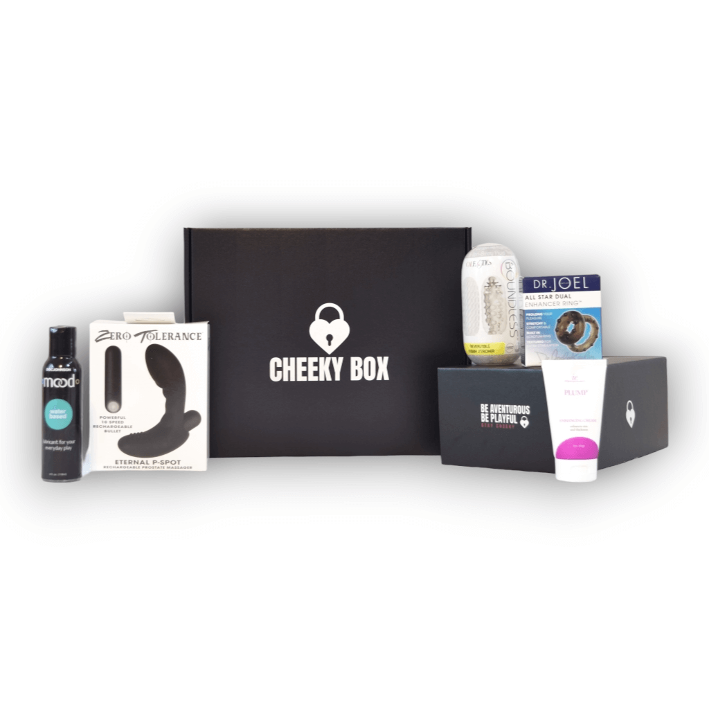 Cheeky Box Canada - All About Him - Mens Sex Toys Mystery Box Cheeky Box Canada - All About Him - Mens Sex Toys Mystery Box