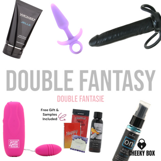 CHEEKY BOX CANADA - DOUBLE FANTASY - DOBLUE PENETRATION ADULT BOX