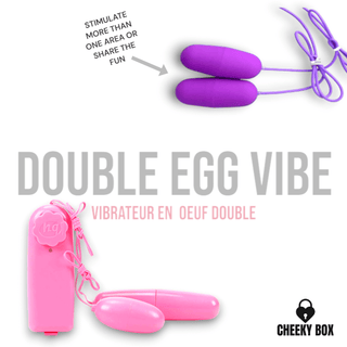 CHEEKY BOX CANADA - DOUBLE BULLET EGG VIBE