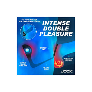 Jock Silicone Vibrating P-Spotter Set