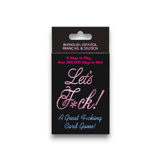 Cheeky Box Canada - Let's F*CK! Card Game for couples