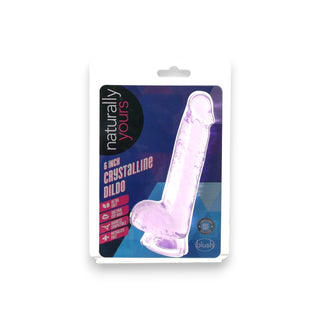 Naturally Yours 6 Inch Crystalline Dildo by Blush