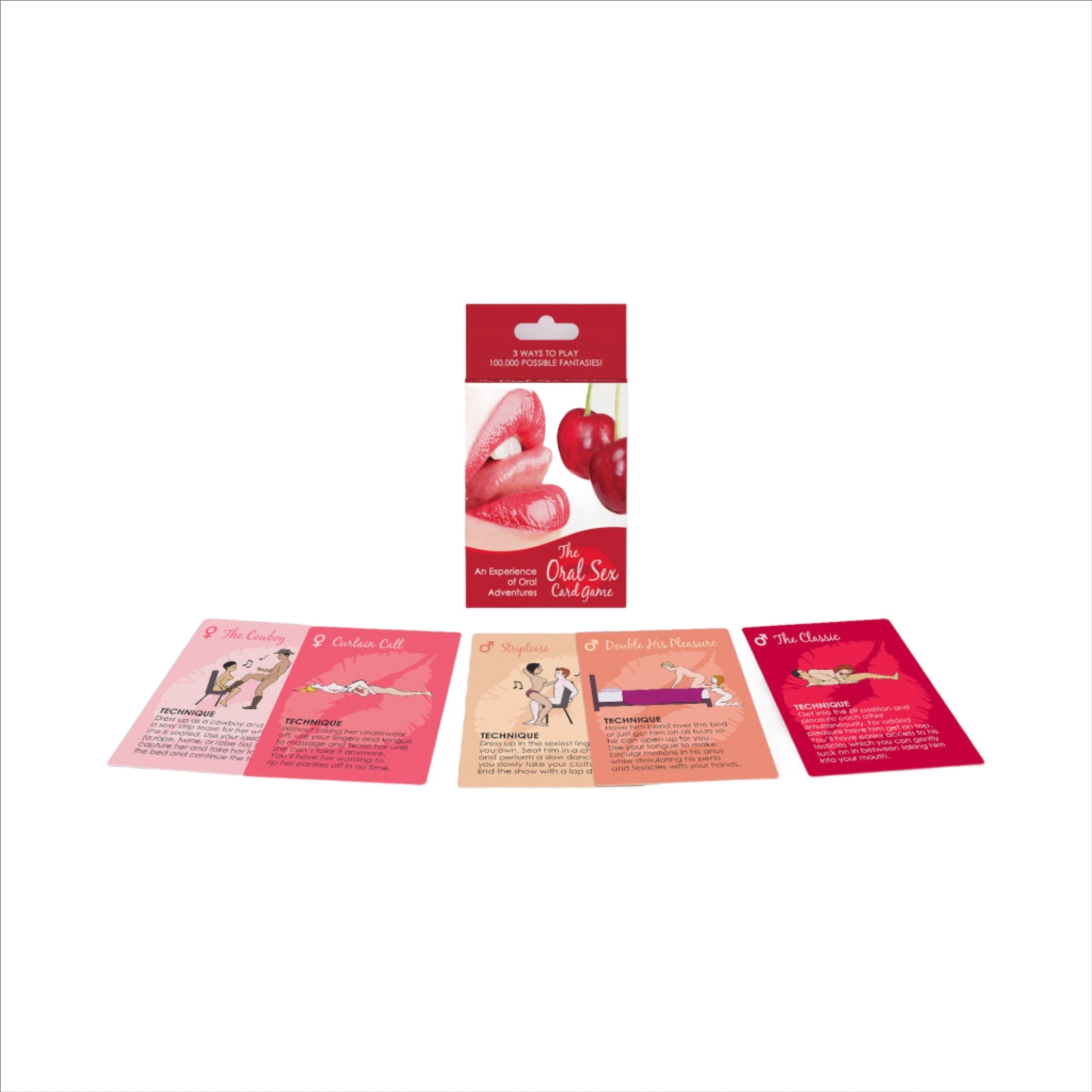 The Oral Sex Card Game – Cheeky Box