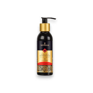 Sensuva Ultra-Thick Water-Based Lubricant - Strawberry 4.23oz
