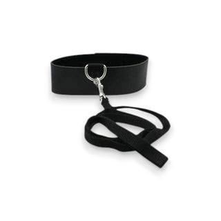 Sex And Mischief Leash and Collar Black