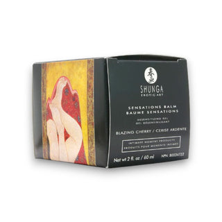 Shunga Sensations Balm in Blazing Cherry