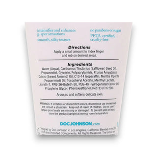 Doc Johnson Spot-On G-Spot Stimulating Gel