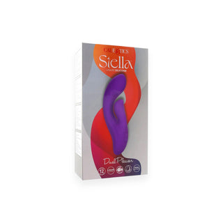 Stella Liquid Silicone Dual Pleaser – Purple