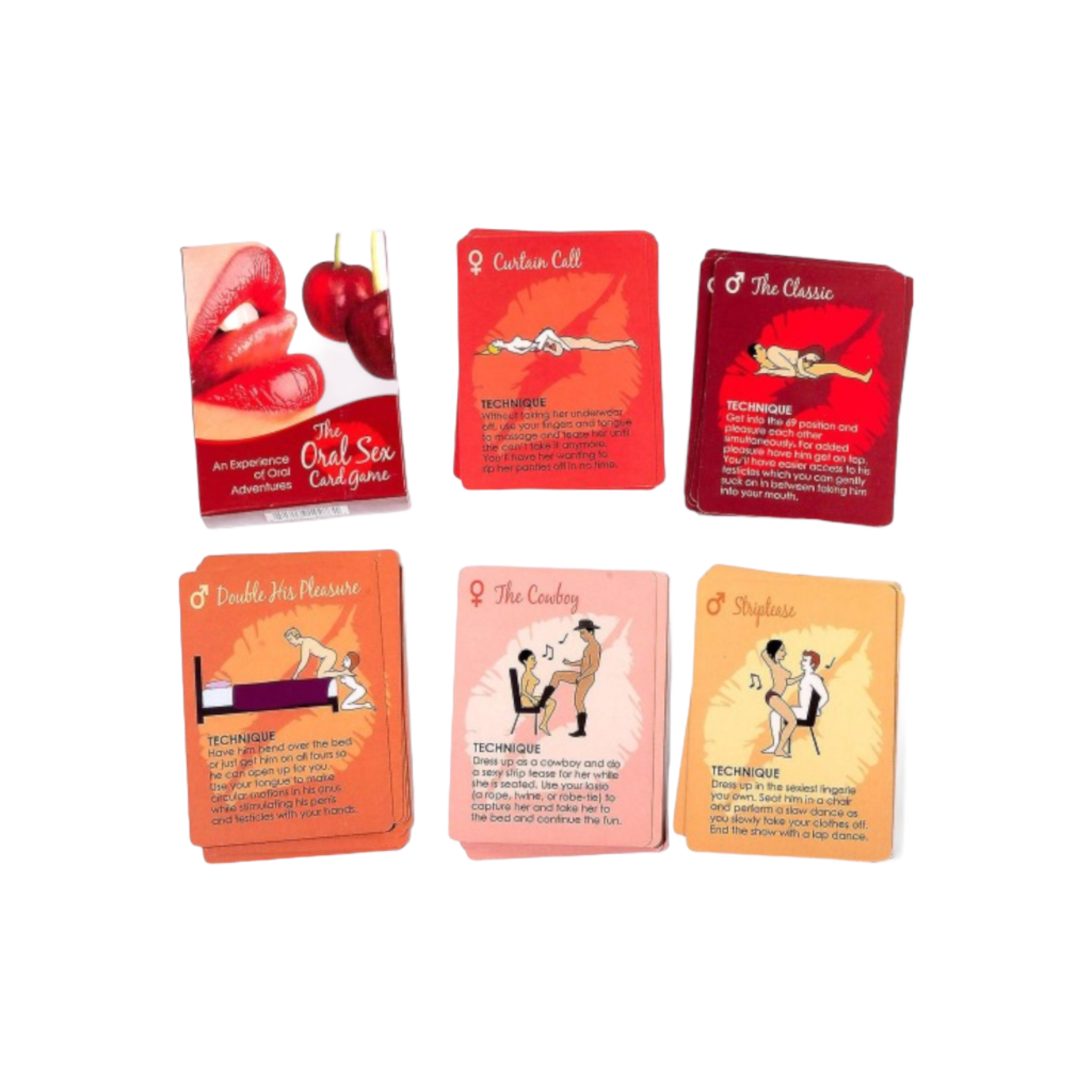 The Oral Sex Card Game – Cheeky Box