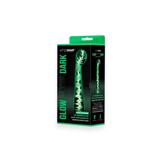 Whipsmart Glow In The Dark Bulbous Glass Dildo
