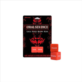 Cheeky Box Canada -Couples Games - Oral Sex Dice