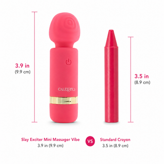 CalExotics Slay Exciter Mini Massager Rechargeable Vibe